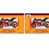 Honda RC213V #44 Pol Espargaro and #93 Marc Marquez “Repsol Honda Team” “MotoGP World Championship” (2021) Set of 2 Motorcycles 1/18 Diecast Models by Maisto