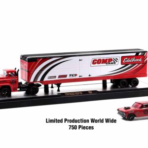 Auto Haulers Set of 3 Trucks Release 54 Limited Edition to 8400 pieces Worldwide 1/64 Diecast Model Cars by M2 Machines