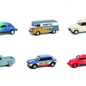 “Club Vee-Dub” Series 20 Set of 6 pieces 1/64 Diecast Model Cars by Greenlight