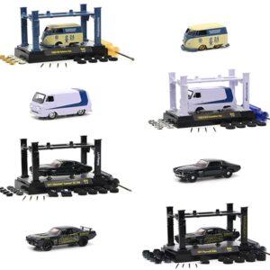 Model Kit 4 piece Car Set Release 44 Limited Edition to 9400 pieces Worldwide 1/64 Diecast Model Cars by M2 Machines