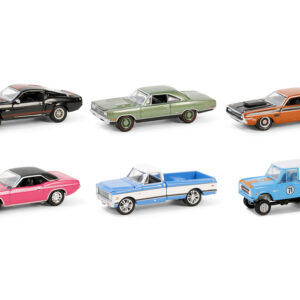 Barrett Jackson “Scottsdale Edition” Set of 6 Cars Series 14 1/64 Diecast Model Cars by Greenlight