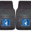 Duke Blue Devils Heavy Duty 2-Piece Vinyl Car Mats