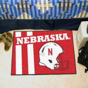 Nebraska Cornhuskers Rug 19×30 Starter Style – Special Order