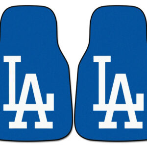 Los Angeles Dodgers Car Mats Printed Carpet 2 Piece Set – Special Order