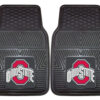 Ohio State Buckeyes Heavy Duty 2-Piece Vinyl Car Mats