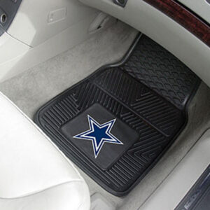 Dallas Cowboys Car Mats Heavy Duty 2 Piece Vinyl