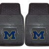 Michigan Wolverines Heavy Duty 2-Piece Vinyl Car Mats