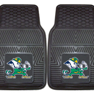 Notre Dame Fighting Irish Heavy Duty 2-Piece Vinyl Car Mats