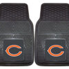 Chicago Bears Car Mats Heavy Duty 2 Piece Vinyl