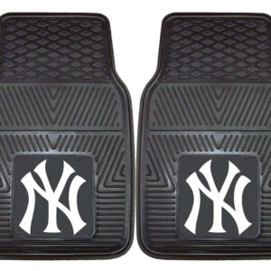 New York Yankees Heavy Duty 2-Piece Vinyl Car Mats