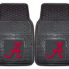 Alabama Crimson Tide Heavy Duty 2-Piece Vinyl Car Mats