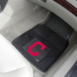 Cleveland Indians Car Mats Heavy Duty 2 Piece Vinyl – Special Order