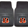 Cincinnati Bengals Car Mats Heavy Duty 2 Piece Vinyl