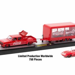 Auto Haulers “Coca-Cola” Set of 3 pieces Release 29 Limited Edition to 8650 pieces Worldwide 1/64 Diecast Models by M2 Machines