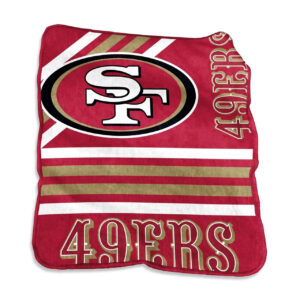 San Francisco 49ers Blanket 50×60 Raschel Throw