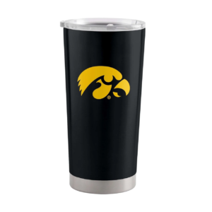 Iowa Hawkeyes Travel Tumbler 20oz Stainless Steel