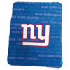 New York Giants Blanket 50×60 Fleece Classic