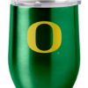 Oregon Ducks Travel Tumbler 16oz Stainless Steel Curved