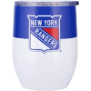 New York Rangers Travel Tumbler 16oz Stainless Steel Curved – Special Order