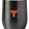 Texas Longhorns Travel Tumbler 16oz Stainless Steel Curved