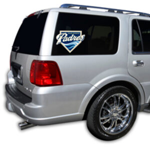 San Diego Padres Window Film Rear