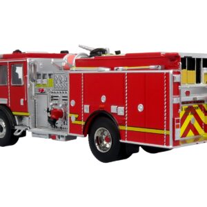 KME Predator Fire Engine “Los Angeles County Fire Department” Red “5 Alarm” Series Limited Edition to 750 pieces Worldwide 1/64 Diecast Model by Iconic Replicas