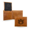 Auburn Tigers Wallet Billfold Laser Engraved