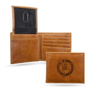 Boston Celtics Wallet Billfold Laser Engraved