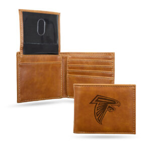 Atlanta Falcons Wallet Billfold Laser Engraved