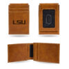 LSU Tigers Wallet Front Pocket Laser Engraved