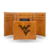 West Virginia Mountaineers Wallet Trifold Laser Engraved