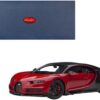 2019 Bugatti Chiron Sport Italian Red and Carbon Black 1/18 Model Car by Autoart