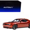 2022 Dodge Challenger R/T Scat Pack Widebody Sinamon Stick Orange 1/18 Model Car by Autoart