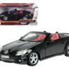 2005 Mercedes SLK55 AMG Black 1/18 Diecast Model Car by Motormax