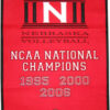 Nebraska Cornhuskers Banner 24×36 Wool Dynasty Volleyball