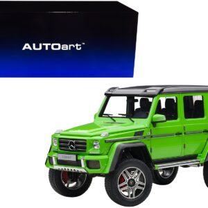 Mercedes Benz G500 4X4 2 Alien Green 1/18 Model Car by Autoart