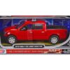 2019 Ford F-150 Lariat Crew Cab Pickup Truck Unmarked Fire Department Red “Law Enforcement and Public Service” Series 1/24 Diecast Model Car by Motormax