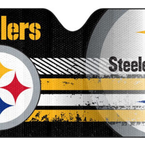 Pittsburgh Steelers Auto Sun Shade – 59″x27″