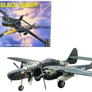 Level 5 Model Kit P-61 Black Widow Fighter Plane 1/48 Scale Model by Revell