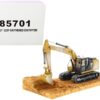 CAT Caterpillar 320F Weathered Tracked Excavator with Operator “Weathered Series” 1/50 Diecast Model by Diecast Masters