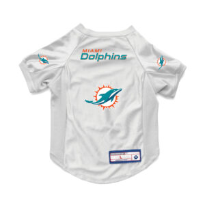 Miami Dolphins Pet Jersey Stretch Size S