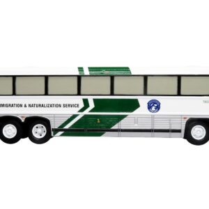 MCI MC-12 Coach Classic Bus “U.S. Immigration & Naturalization Service” “Vintage Bus & Motorcoach Collection” 1/87 Diecast Model by Iconic Replicas