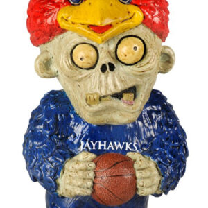 Kansas Jayhawks Zombie Figurine – Thematic w/Football CO