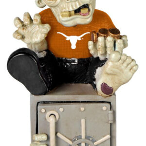 Texas Longhorns Zombie Figurine Bank CO