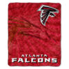 Atlanta Falcons Blanket 50×60 Sherpa Strobe Design