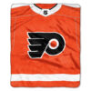 Philadelphia Flyers Blanket 50×60 Raschel New Jersey Design