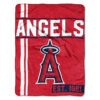 Los Angeles Angels Blanket 46×60 Micro Raschel Walk Off Design Rolled – Special Order