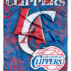 Los Angeles Clippers Blanket 50×60 Raschel Drop Down Design – Special Order