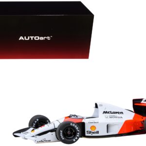 McLaren Honda MP4/6 #2 Gerhard Berger Winner Formula One F1 Japanese GP (1991) (with McLaren Logo) 1/18 Model Car by Autoart