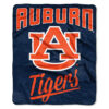 Auburn Tigers Blanket 50×60 Raschel Alumni Design